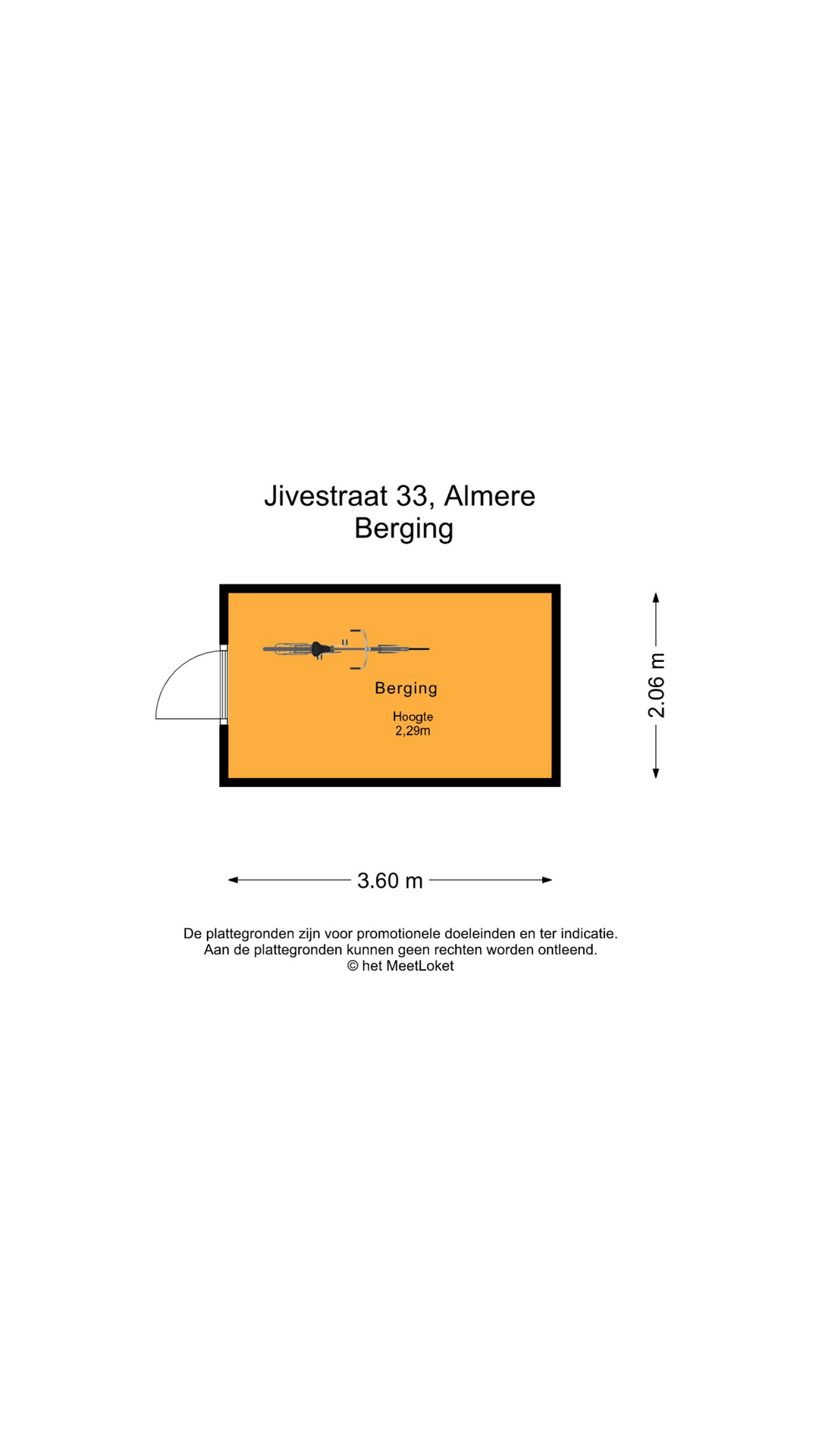 Jivestraat 33 , 1326 PJ Almere map